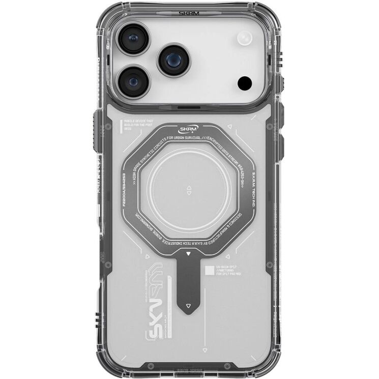 Защитный чехол SKINARMA MAGMA Mag-Charge для Apple iPhone 17 Pro Max - Graphite: фото 1 из 4