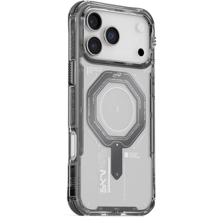 Защитный чехол SKINARMA MAGMA Mag-Charge для Apple iPhone 17 Pro Max - Graphite: фото 3 из 4