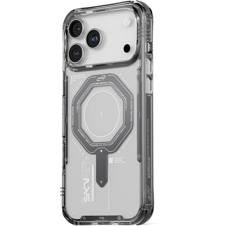 Защитный чехол SKINARMA MAGMA Mag-Charge для Apple iPhone 17 Pro Max - Graphite: фото 2 из 4
