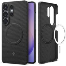 Захисний чохол Spigen AirSkin Aramid (MagFit) для Samsung Galaxy S26 Ultra (S948) ACS11029 - Black: фото 1 з 14