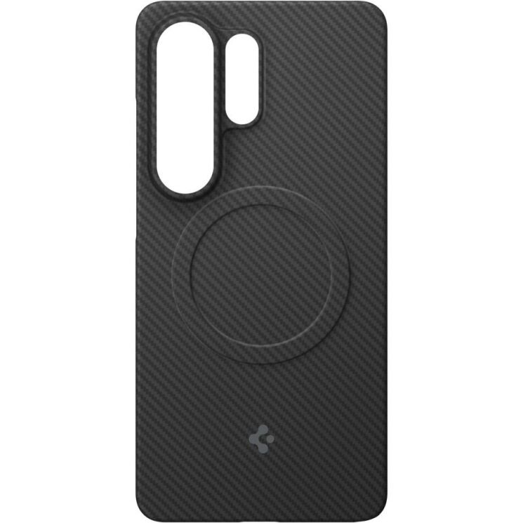 Захисний чохол Spigen AirSkin Aramid (MagFit) для Samsung Galaxy S26 Ultra (S948) ACS11029 - Black: фото 4 з 14