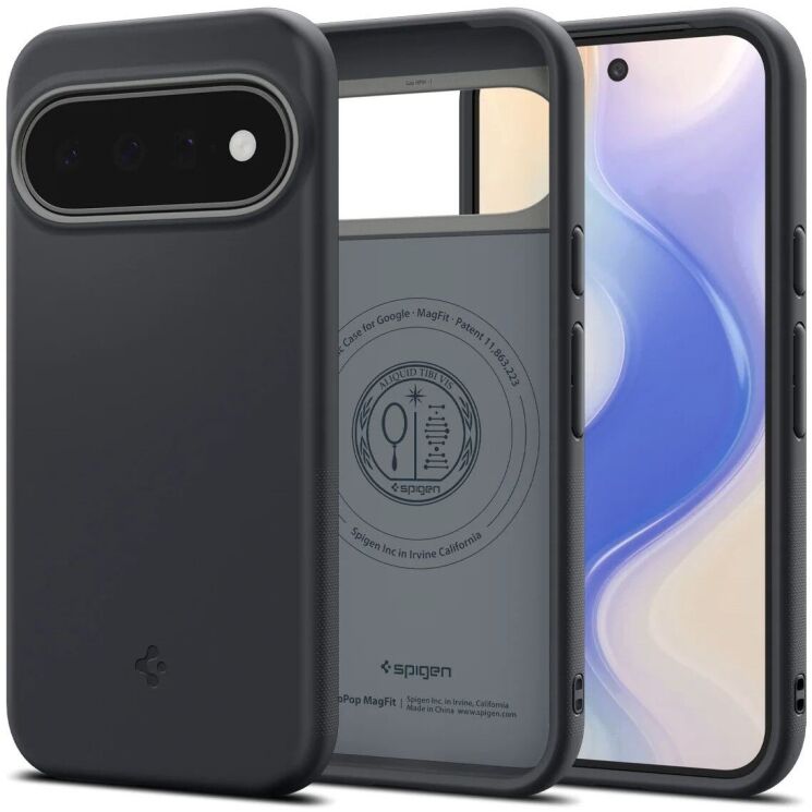 Захисний чохол Spigen Nano Pop (MagFit) для Google Pixel 11 (ACS11445) - Black: фото 2 з 13