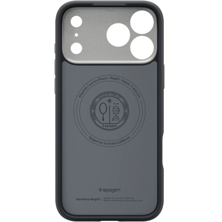 Захисний чохол Spigen Nano Pop (MagFit) для iPhone 18 Pro Max / 17 Pro Max (ACS12142) - Black (440303B) Захисний чохол Spigen Nano Pop (MagFit) для iPhone 18 Pro Max / 17 Pro Max (ACS12142) - Black: фото 4 з 10