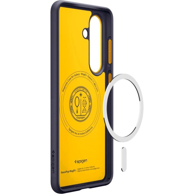 Захисний чохол Spigen Nano Pop (MagFit) для Samsung Galaxy S26 (S942) ACS11065 - Blueberry Navy: фото 4 з 14