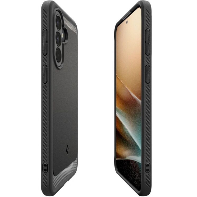 Захисний чохол Spigen Rugged Armor для Samsung Galaxy A37 (A376) ACS09795 - Matte Black (410902B) Захисний чохол Spigen Rugged Armor для Samsung Galaxy A37 (A376) ACS09795 - Matte Black: фото 5 з 17