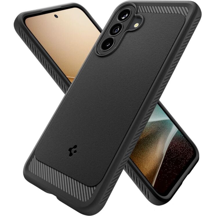 Захисний чохол Spigen Rugged Armor для Samsung Galaxy A37 (A376) ACS09795 - Matte Black (410902B) Захисний чохол Spigen Rugged Armor для Samsung Galaxy A37 (A376) ACS09795 - Matte Black: фото 6 з 17