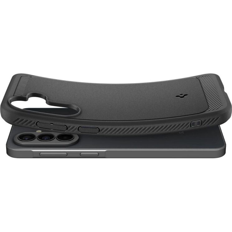 Захисний чохол Spigen Rugged Armor для Samsung Galaxy A37 (A376) ACS09795 - Matte Black (410902B) Захисний чохол Spigen Rugged Armor для Samsung Galaxy A37 (A376) ACS09795 - Matte Black: фото 10 з 17