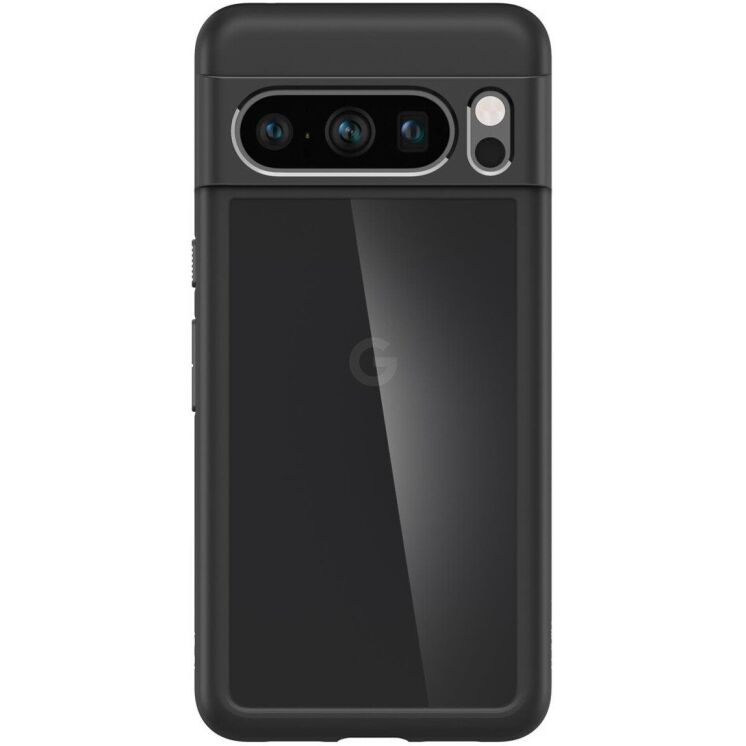 Защитный чехол Spigen (SGP) Crystal Hybrid для Google Pixel 8 Pro - Matte Black: фото 10 из 18