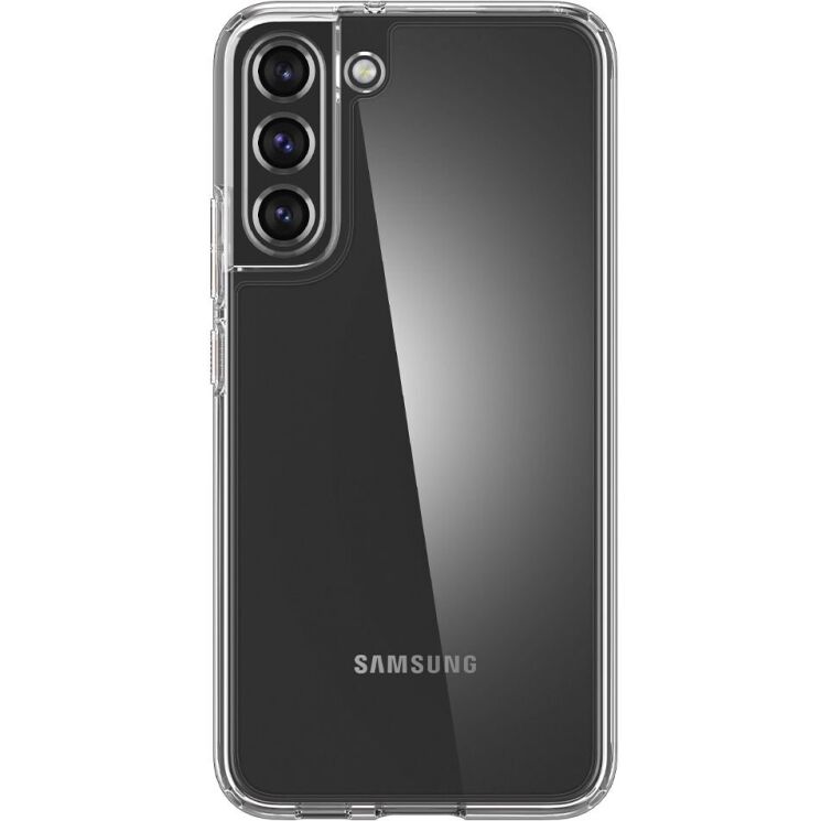 Защитный чехол Spigen (SGP) Crystal Hybrid для Samsung Galaxy S22 (S901) ACS04018 - Crystal Clear: фото 2 из 10
