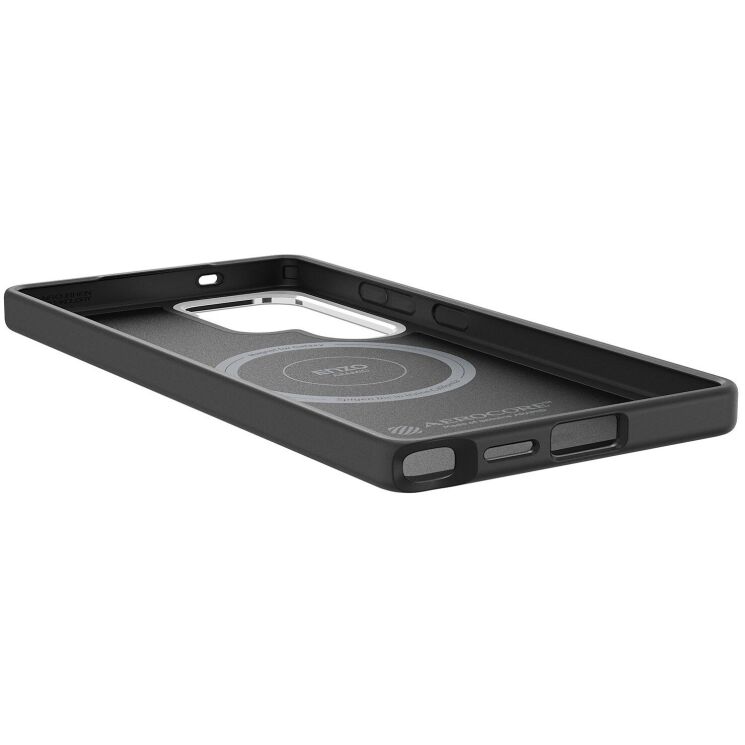 Захисний чохол Spigen (SGP) Enzo Aramid (MagFit) для Samsung Galaxy S25 Ultra (S938) ACS08955 / GP-FPS938PGABW - Black / Silver: фото 5 з 7
