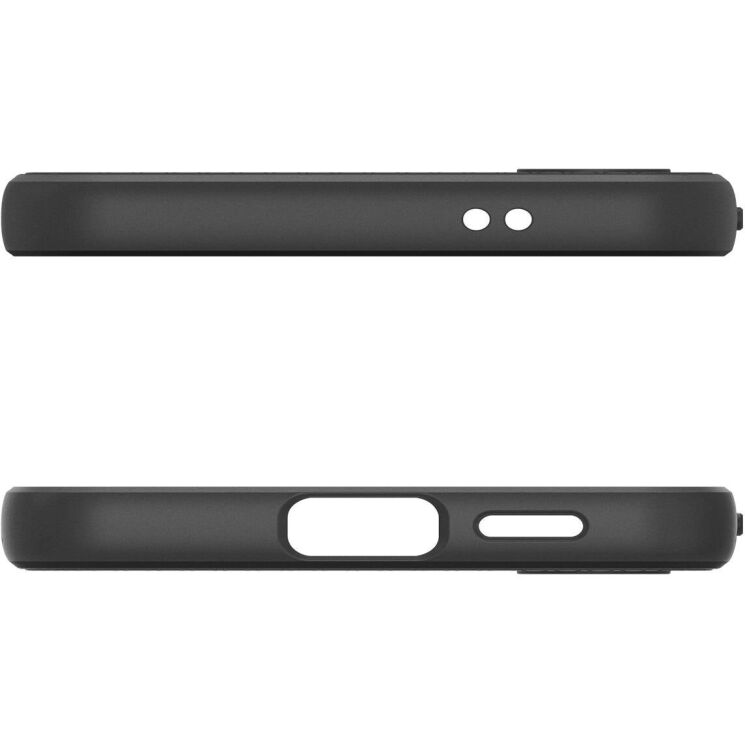 Защитный чехол Spigen (SGP) Liquid Air для Samsung Galaxy S24 Plus (S926) - Matte Black: фото 12 из 18