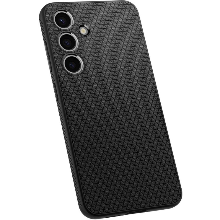 Защитный чехол Spigen (SGP) Liquid Air для Samsung Galaxy S24 Plus (S926) - Matte Black: фото 3 из 18