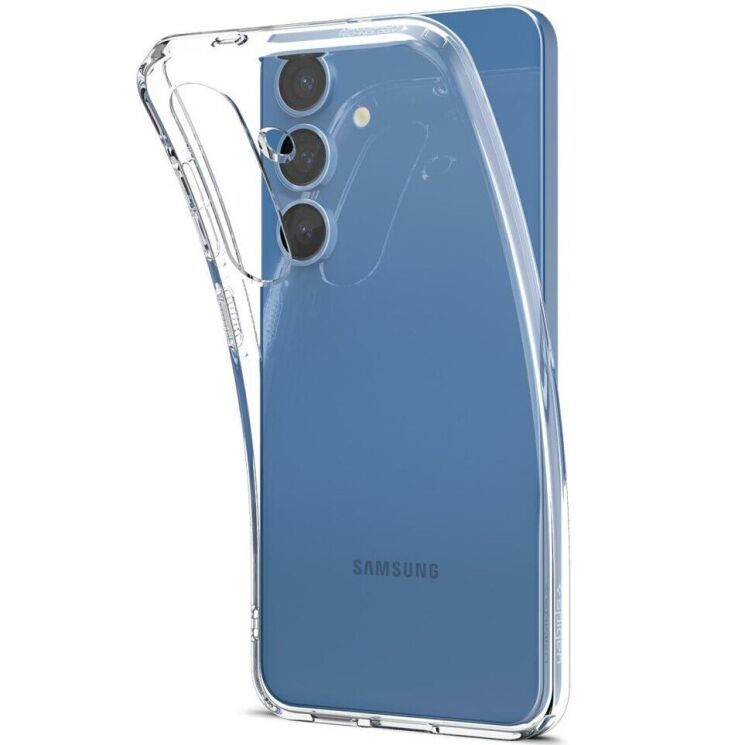 Защитный чехол Spigen (SGP) Liquid Crystal для Samsung Galaxy S25 (S931) ACS08995 - Crystal Clear: фото 3 из 16