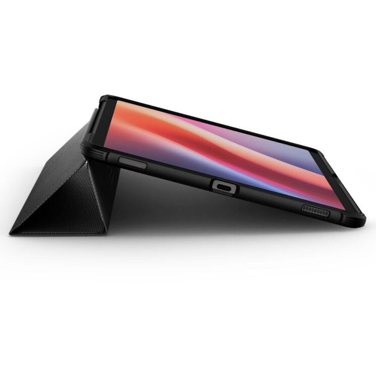 Захисний чохол Spigen (SGP) Rugged Armor Pro для Samsung Galaxy Tab S9 / Tab S9 FE / Tab S10 FE (X710/716/X510/516/X520/526) ACS09380 - Black: фото 8 з 17