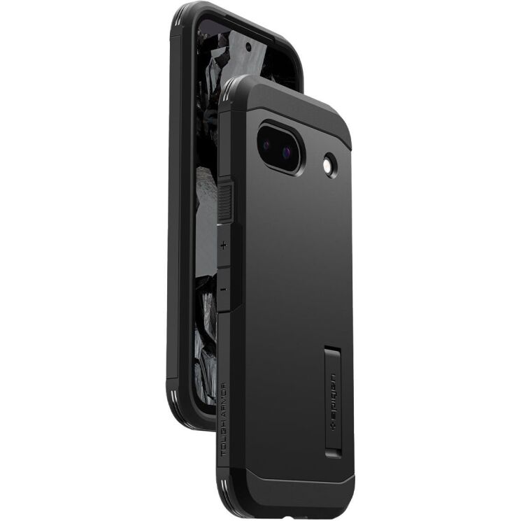 Защитный чехол Spigen (SGP) Tough Armor для Google Pixel 8A - Black: фото 4 из 19