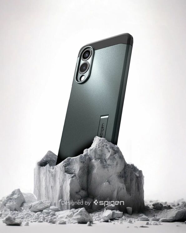 Защитный чехол Spigen (SGP) Tough Armor (MagFit) для Samsung Galaxy S25 Edge (S937) ACS09422 - Black: фото 23 из 23