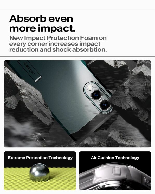 Защитный чехол Spigen (SGP) Tough Armor (MagFit) для Samsung Galaxy S25 Edge (S937) ACS09422 - Black: фото 20 из 23