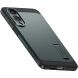 Защитный чехол Spigen (SGP) Tough Armor (MagFit) для Samsung Galaxy S25 Edge (S937) ACS09424 - Abyss Green (377588G). Фото 11 из 23