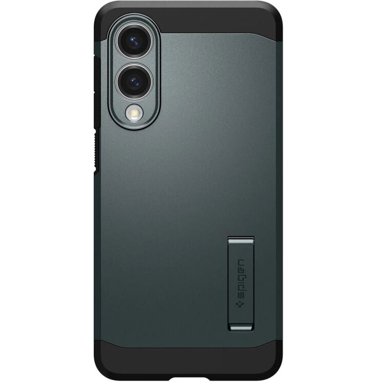 Защитный чехол Spigen (SGP) Tough Armor (MagFit) для Samsung Galaxy S25 Edge (S937) ACS09424 - Abyss Green: фото 3 из 23