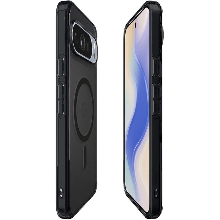 Захисний чохол Spigen (SGP) Ultra Hybrid (MagFit) для Google Pixel 10 Pro XL (ACS09726) - Black: фото 8 з 17