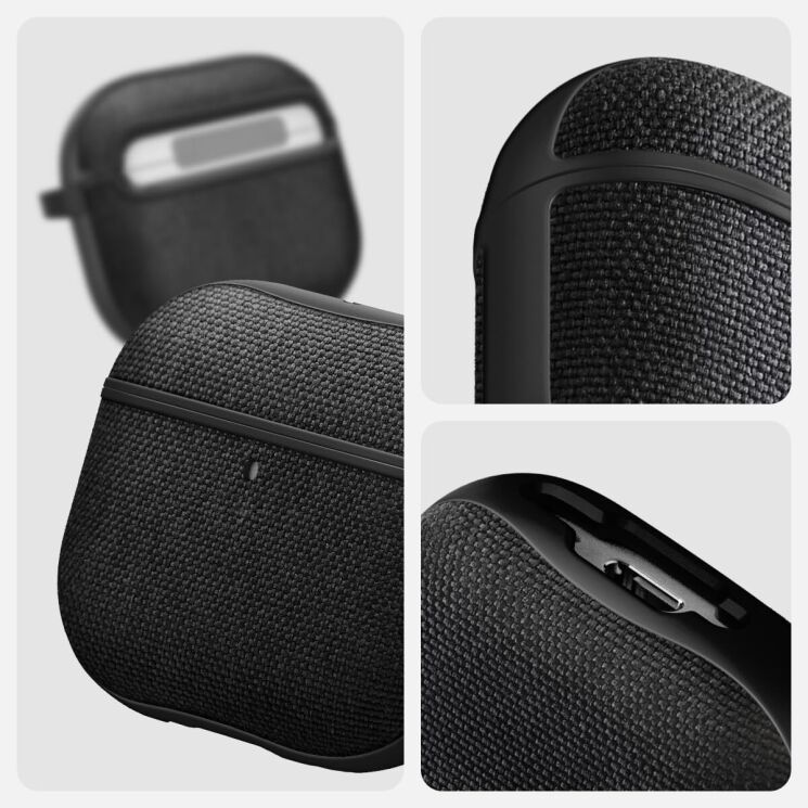 Защитный чехол Spigen (SGP) Urban Fit (FH) для Apple AirPods 4 (ACS08650) - Midnight Green: фото 15 из 15