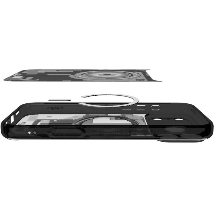 Захисний чохол Spigen Ultra Hybrid Zero One (MagFit) для iPhone 18 Pro Max (ACS12128) - Black (440312B) Захисний чохол Spigen Ultra Hybrid Zero One (MagFit) для iPhone 18 Pro Max (ACS12128) - Black: фото 5 з 12