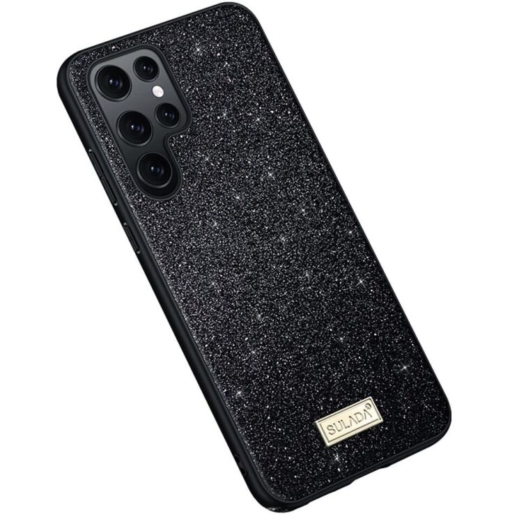 Захисний чохол SULADA Dazzling Glittery для Samsung Galaxy S25 Ultra (S938) - Black: фото 1 з 7