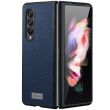 Защитный чехол SULADA Leather Case (FF) для Samsung Galaxy Fold 4 - Sapphire (303012L)