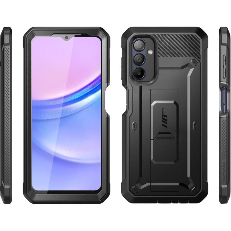 Защитный чехол Supcase Unicorn Beetle Pro Rugged Case для Samsung Galaxy A16 (A165) 843439155886 - Black: фото 3 из 9
