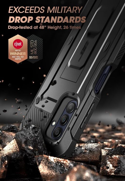 Защитный чехол Supcase Unicorn Beetle Pro Rugged Case для Samsung Galaxy A16 (A165) 843439155886 - Black: фото 7 из 9