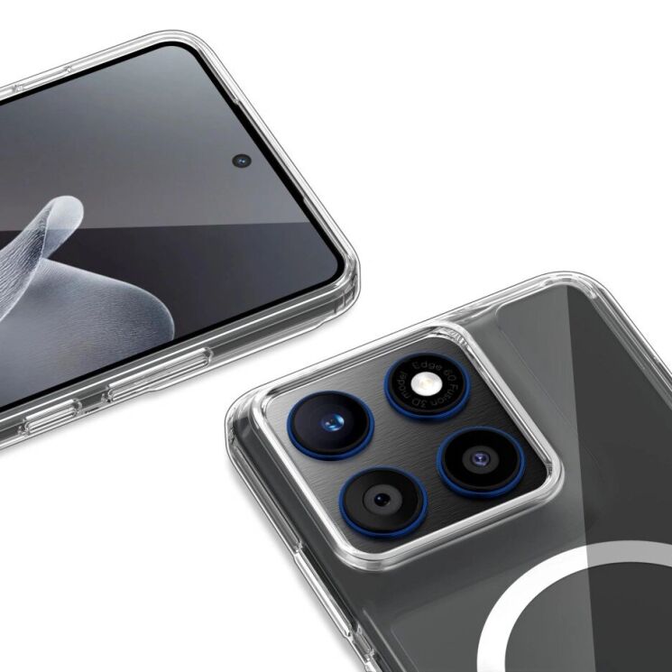 Защитный чехол Tech-Protect FlexAir Hybrid MagSafe для Motorola Edge 70 - Crystal Clear (402132C) Защитный чехол Tech-Protect FlexAir Hybrid MagSafe для Motorola Edge 70 - Crystal Clear: фото 4 из 7