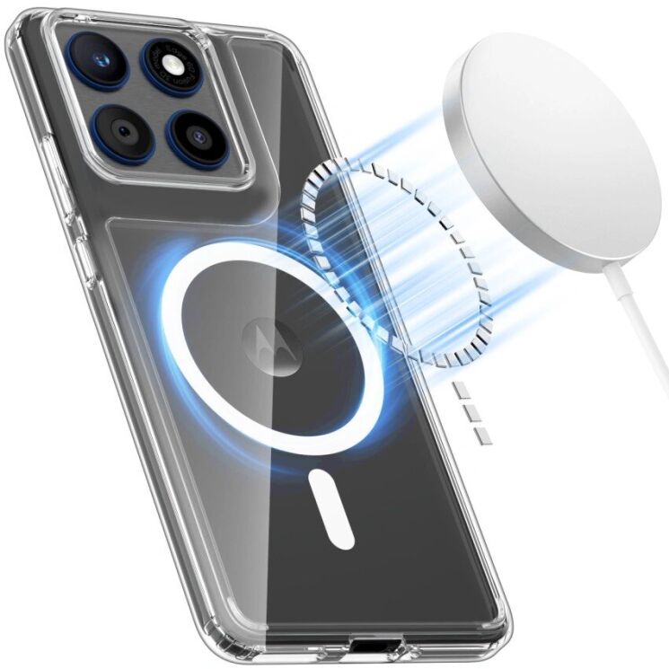 Защитный чехол Tech-Protect FlexAir Hybrid MagSafe для Motorola Edge 70 - Crystal Clear (402132C) Защитный чехол Tech-Protect FlexAir Hybrid MagSafe для Motorola Edge 70 - Crystal Clear: фото 3 из 7