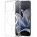 Защитный чехол Tech-Protect FlexAir Hybrid MagSafe для Motorola Edge 70 - Crystal Clear (402132C). Фото 2 из 7