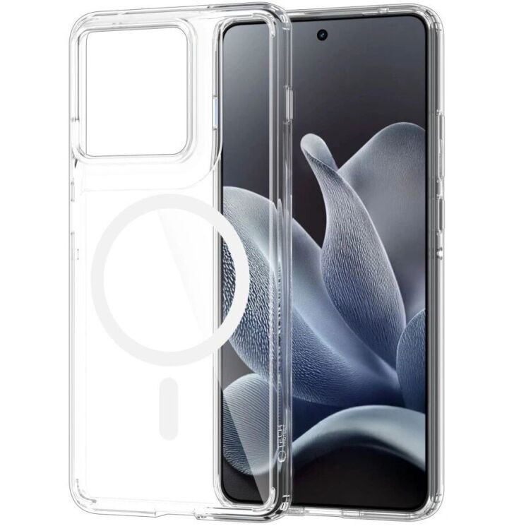 Защитный чехол Tech-Protect FlexAir Hybrid MagSafe для Motorola Edge 70 - Crystal Clear (402132C) Защитный чехол Tech-Protect FlexAir Hybrid MagSafe для Motorola Edge 70 - Crystal Clear: фото 2 из 7
