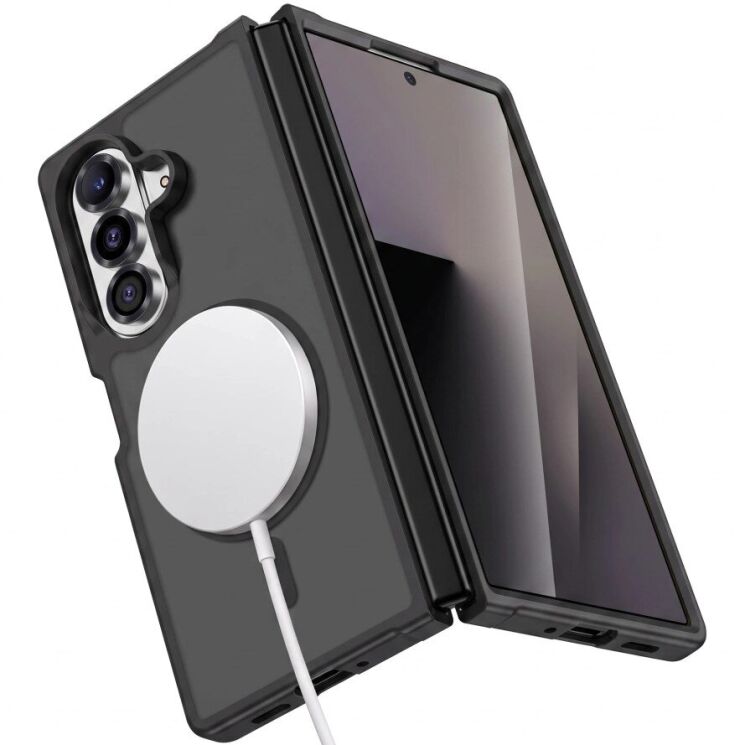 Захисний чохол Tech-Protect Magmat MagSafe (FF) для Samsung Galaxy Fold 8 Ultra / Fold 7 - Matte Black (424059MB) Захисний чохол Tech-Protect Magmat MagSafe (FF) для Samsung Galaxy Fold 8 Ultra / Fold 7 - Matte Black: фото 2 з 8