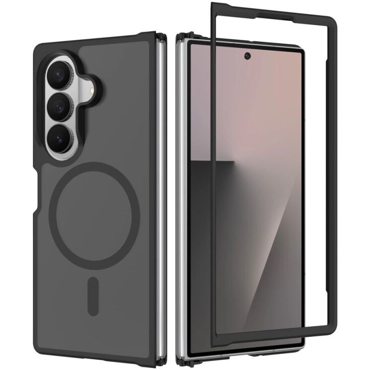 Захисний чохол Tech-Protect Magmat MagSafe (FF) для Samsung Galaxy Fold 8 Ultra / Fold 7 - Matte Black (424059MB) Захисний чохол Tech-Protect Magmat MagSafe (FF) для Samsung Galaxy Fold 8 Ultra / Fold 7 - Matte Black: фото 3 з 8