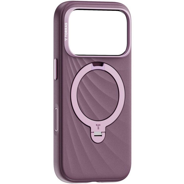 Захисний чохол TORRAS Ostand Q3 Silicone Wind (with MagSafe) для Apple iPhone 18 Pro Max / 17 Pro Max - Purple: фото 1 з 1