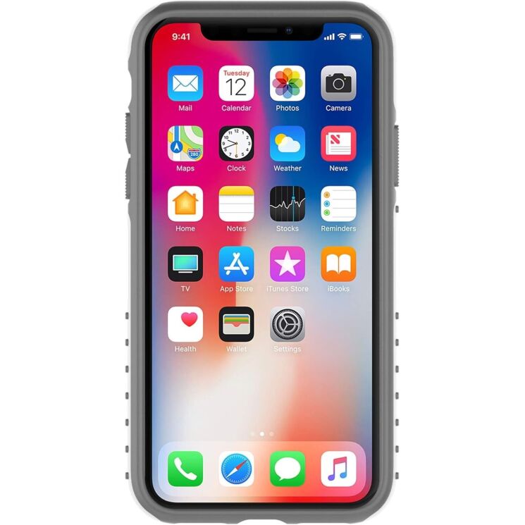 Захисний чохол Under Armour Protect Grip для Apple iPhone X / iPhone XS - White / Gray: фото 5 з 6