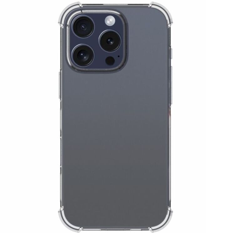 Защитный чехол UniCase AirBag для Apple iPhone 16 Pro - Transparent: фото 2 из 5