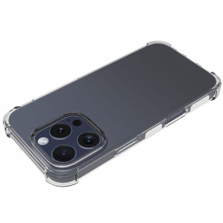 Защитный чехол UniCase AirBag для Apple iPhone 16 Pro - Transparent: фото 3 из 5