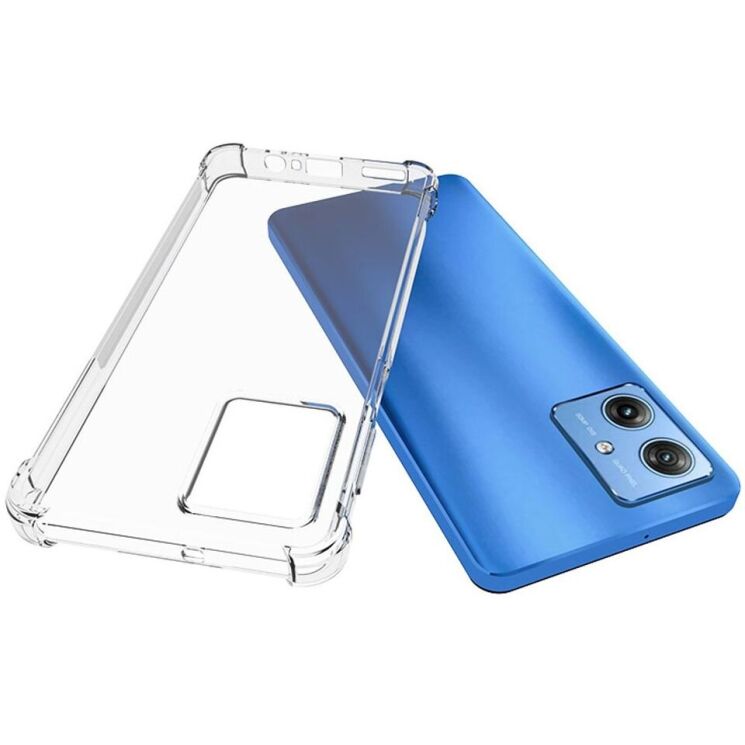 Защитный чехол UniCase AirBag для Motorola Moto G54 / G54 Power - Transparent: фото 4 из 5