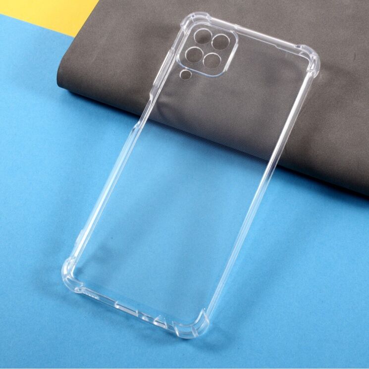 Захисний чохол UniCase AirBag для Samsung Galaxy A12 (A125) / A12 Nacho (A127) / M12 (M127) - Transparent: фото 2 з 7