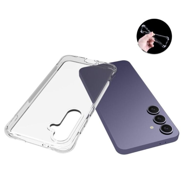 Защитный чехол UniCase AirBag для Samsung Galaxy A56 (A566) - Transparent: фото 4 из 5