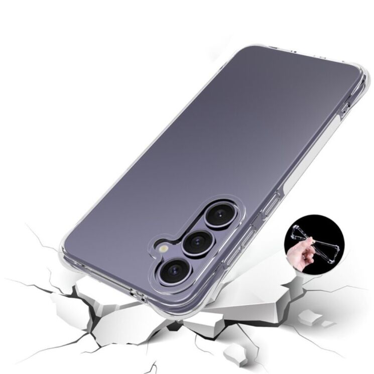 Защитный чехол UniCase AirBag для Samsung Galaxy A56 (A566) - Transparent: фото 2 из 5