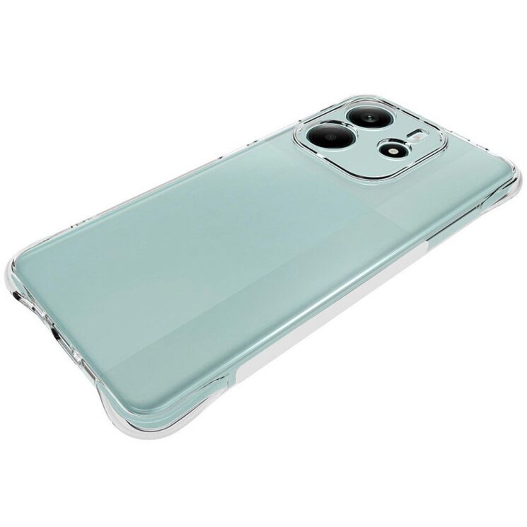 Защитный чехол UniCase AirBag для Xiaomi Redmi Note 14 4G - Transparent: фото 3 из 5