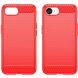Захисний чохол UniCase Carbon для Apple iPhone 16e - Red (376425R). Фото 2 з 8