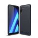 Силиконовый (TPU) чехол UniCase Carbon для Samsung Galaxy A7 2018 (A750) - Dark Blue (203111DB). Фото 1 из 7