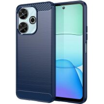 Защитный чехол UniCase Carbon для Xiaomi Redmi 13 - Blue: фото 1 из 10