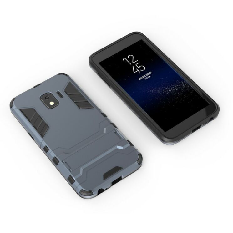 Защитный чехол UniCase Hybrid для Samsung Galaxy J2 Core (J260) - Dark Blue: фото 3 из 5