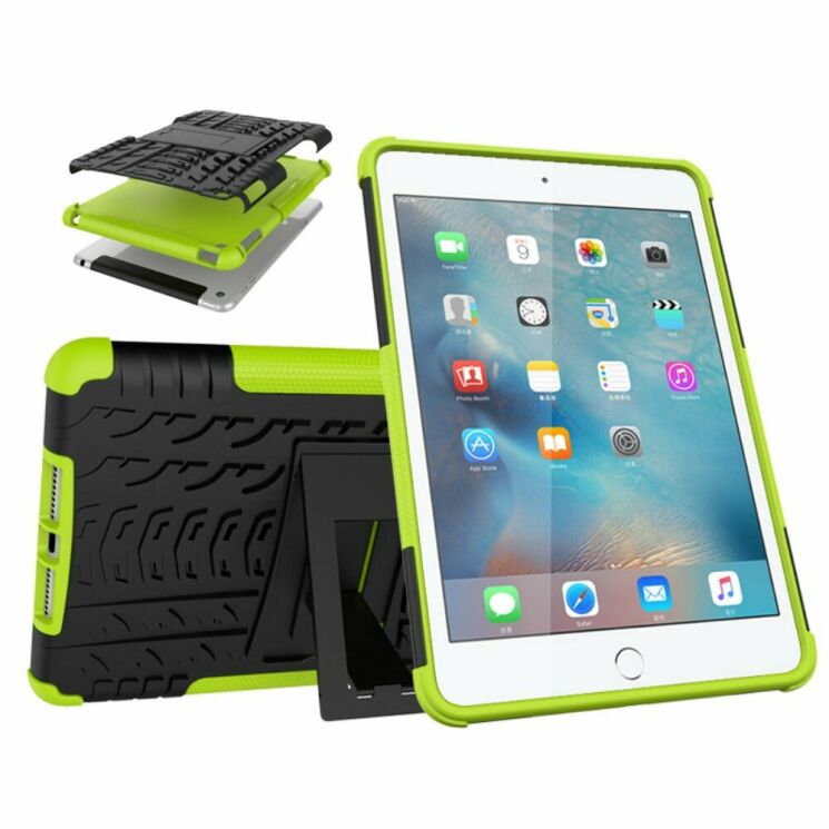 Захисний чохол UniCase Hybrid X для Apple iPad mini 5 (2019) - Green: фото 2 з 3